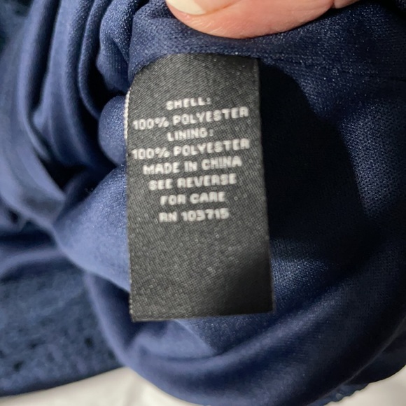 Navy blue maxi dress - Picture 7 of 7